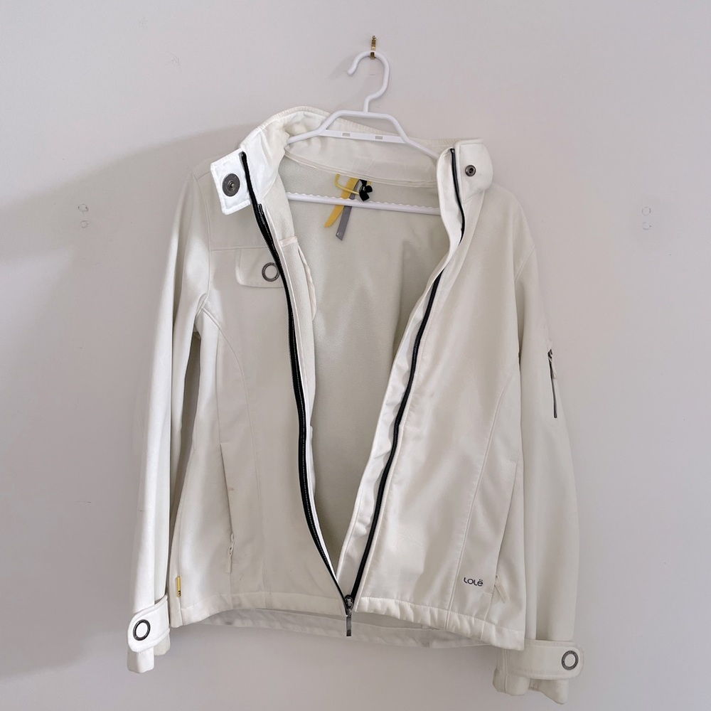 Lole White/ Cream Jacket